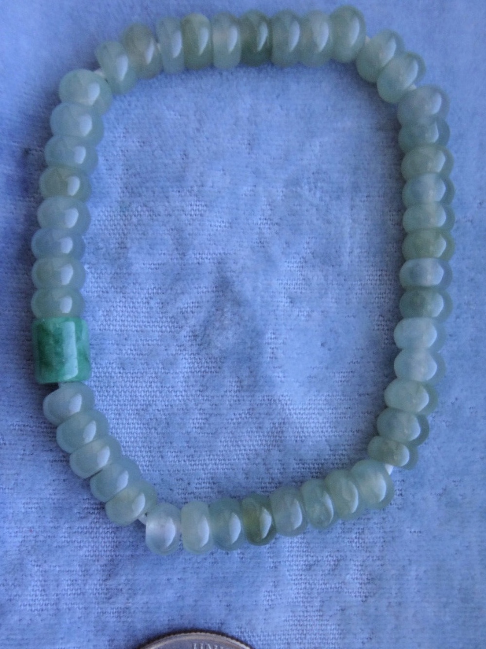 Natural Genuine A Jadeite Jade Icy Green Bangle Bracelet